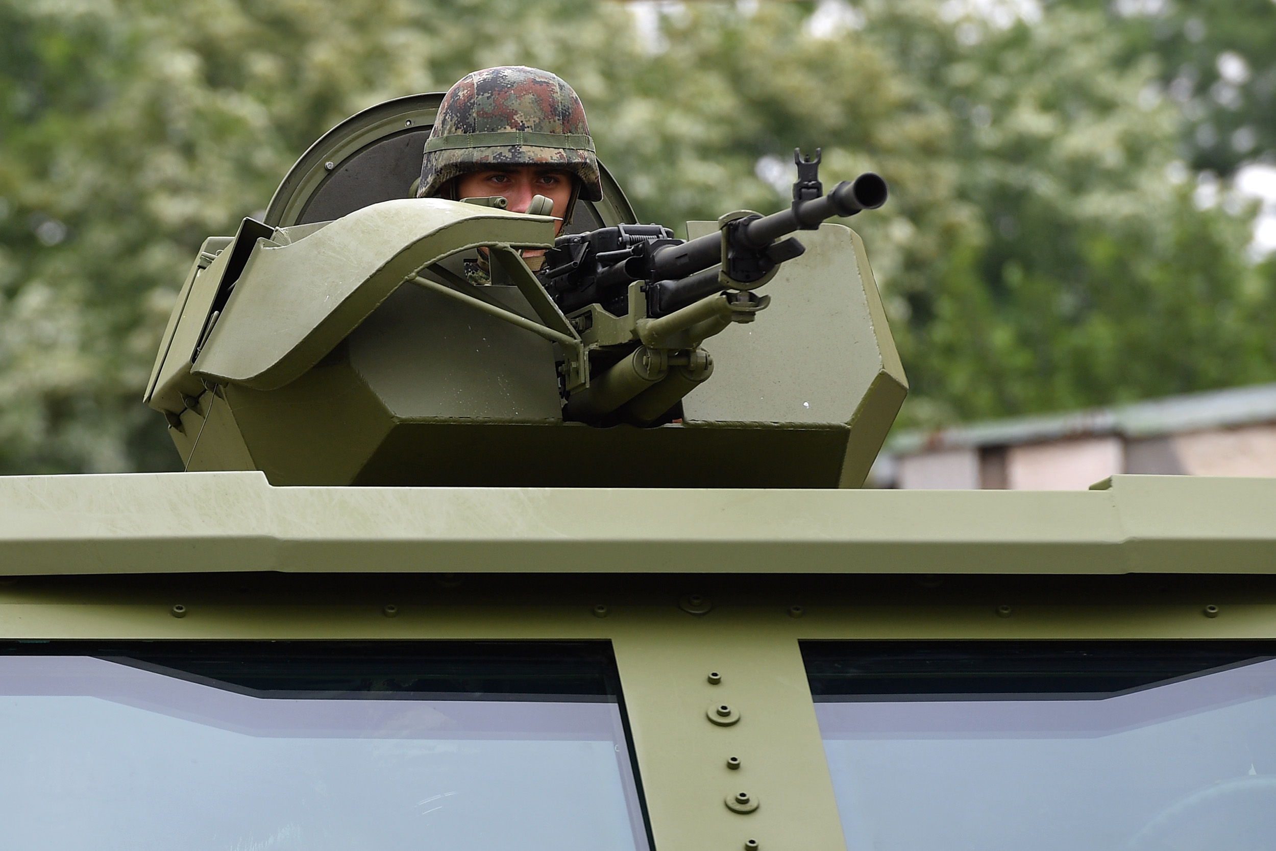 Serbian Armed Forces Unveils New M-20 6Ã—6 Mine-Resistant Ambush Protected (MRAP)