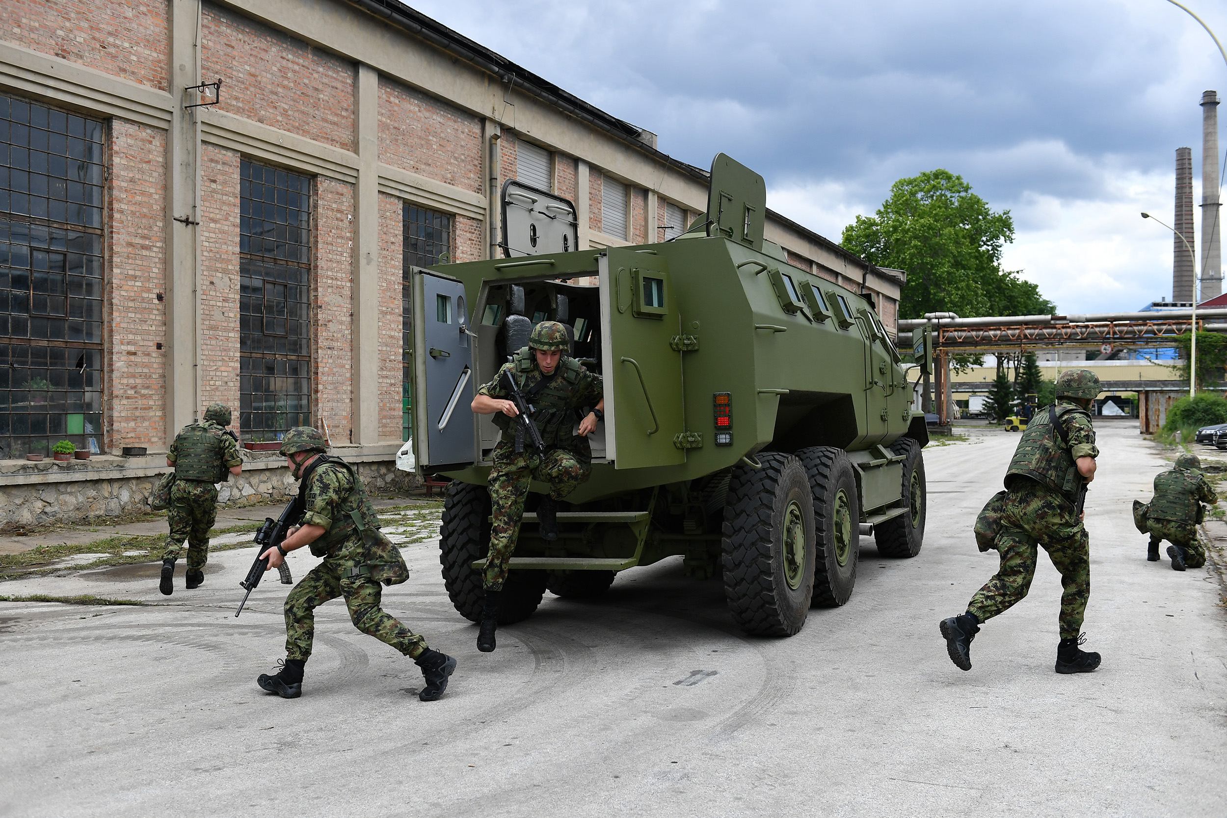 Serbian Armed Forces Unveils New M-20 6Ã—6 Mine-Resistant Ambush Protected (MRAP)