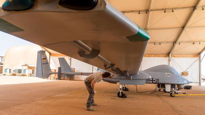 Israel Aerospace Industries Heron medium-altitude long-endurance unmanned aerial vehicle (UAV)