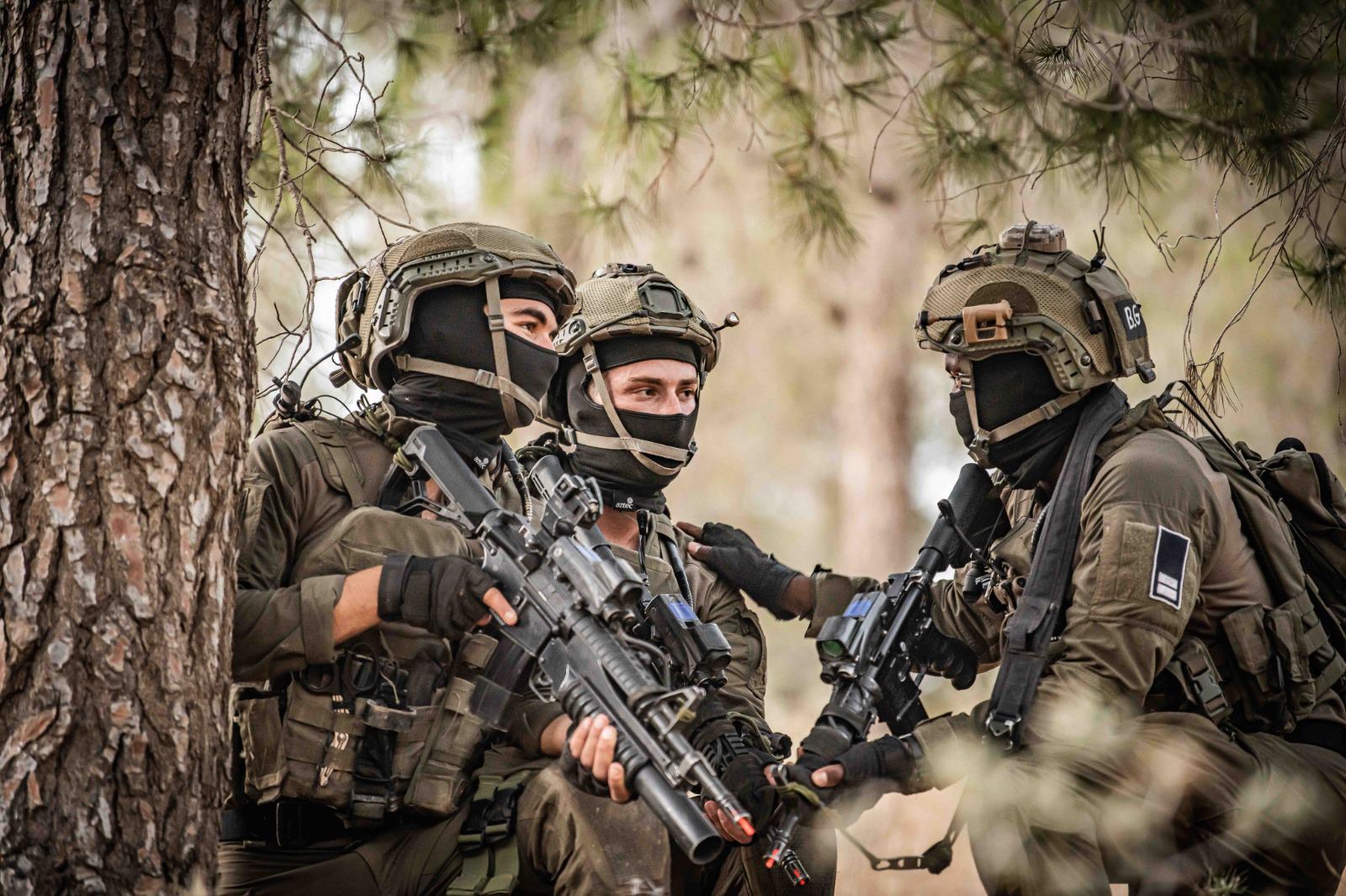 Soldiers from the Israeli Air Force's elite Shaldag Unit take part in an exercise in an undated photograph.