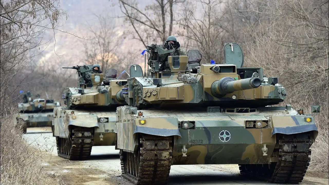 Republic of Korea Army K2 Black Panther Main battle tanks