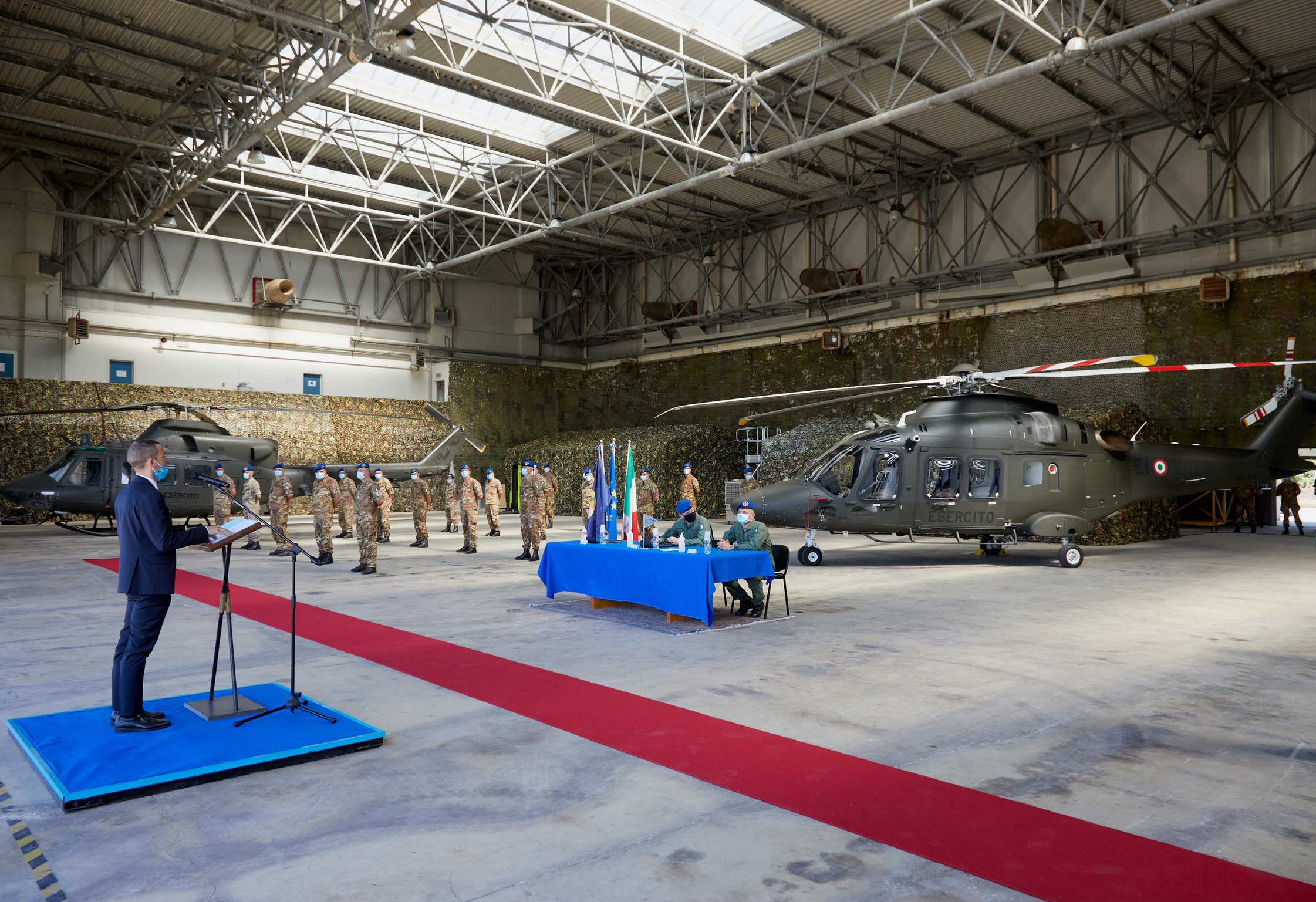 Italian Army AW169 Basic Training Helicopter