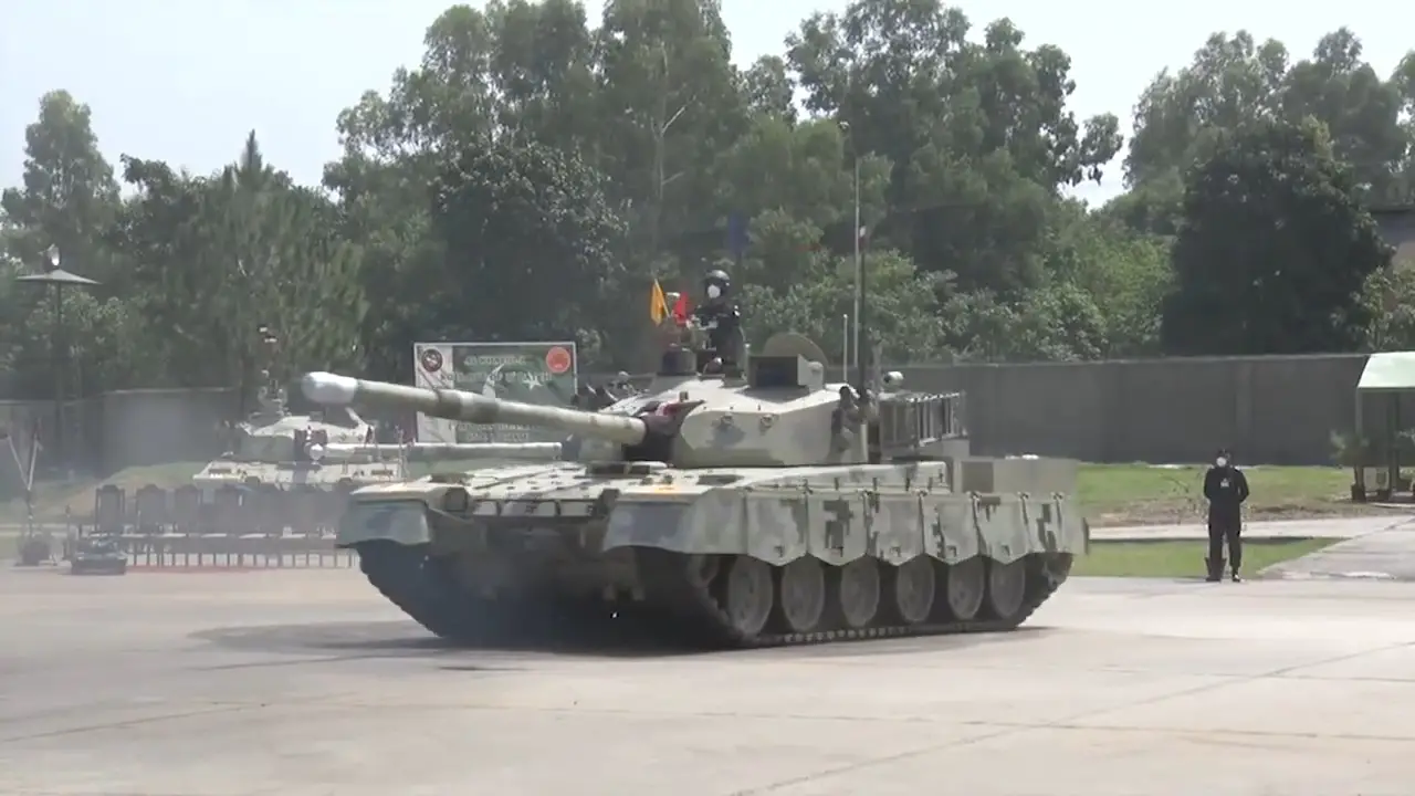 Pakistan Army Gets Upgraded Al-Khalid-1 Main Battle Tanks