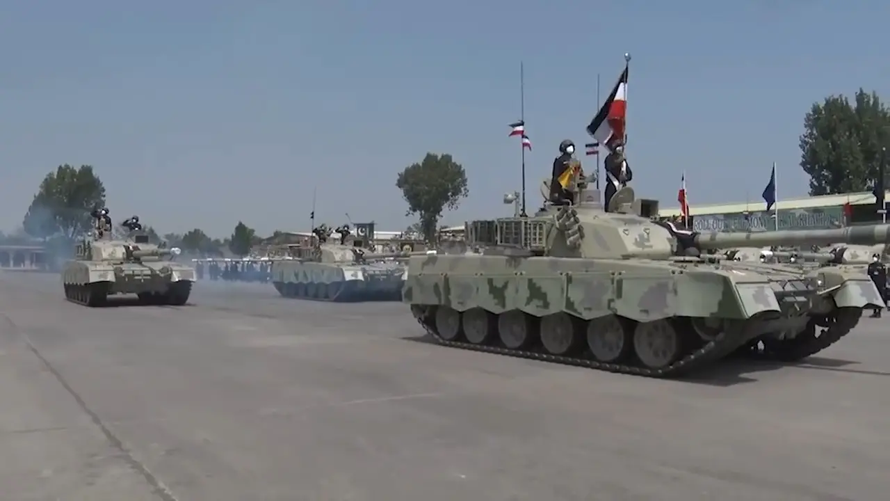 Pakistan Army Gets Upgraded Al-Khalid-1 Main Battle Tanks