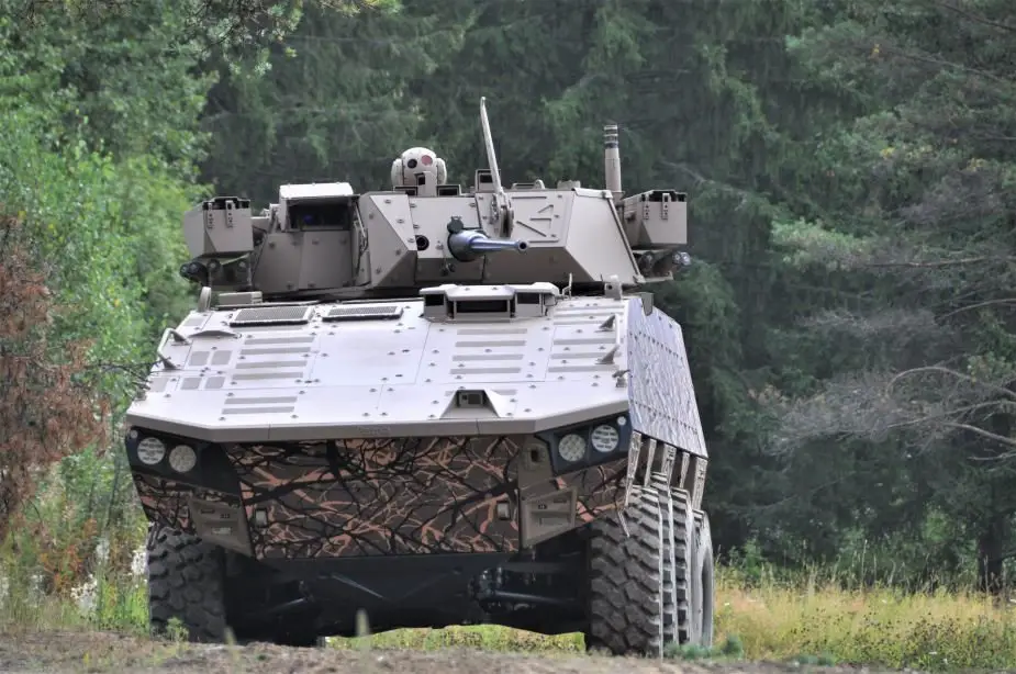 Patria AMV 8x8 vehicle