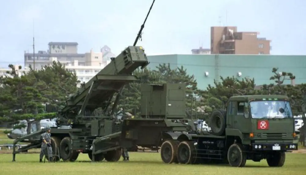  Taiwan's Patriot Advanced Capability-3 (PAC-3) mobile surface-to-air missile