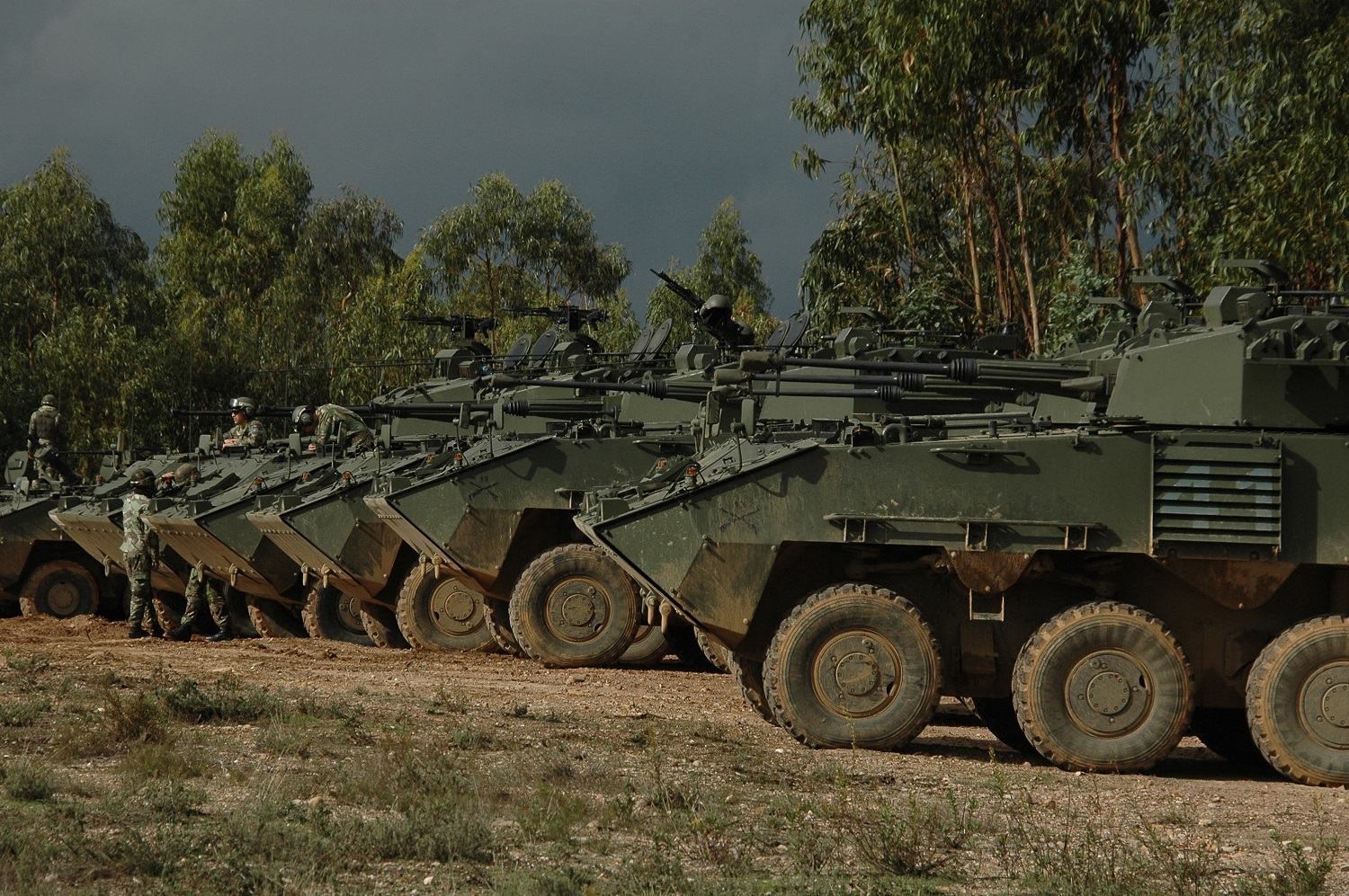 Pandur II 8Ã—8 Armoured Fighting Vehicles