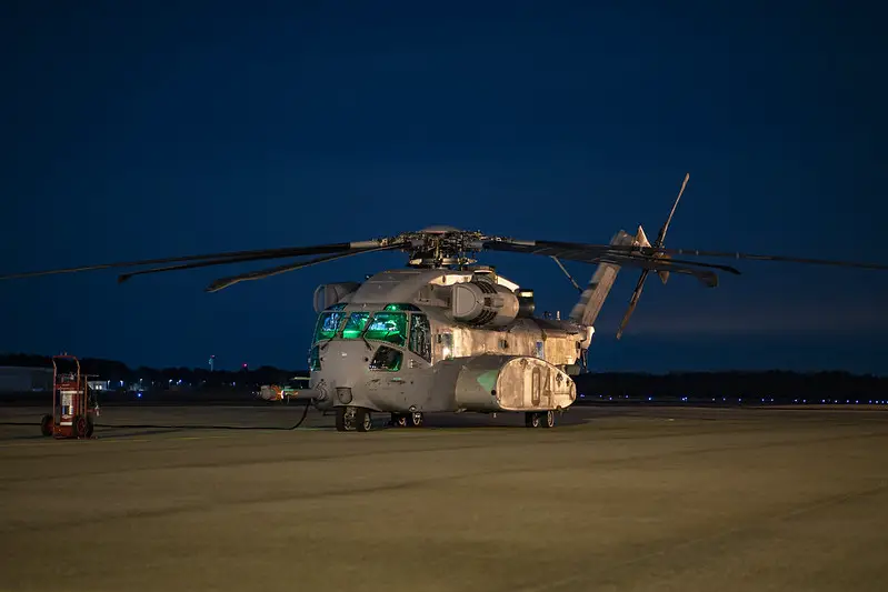 Sikorsky CH-53K King Stallion Heavy-lift Cargo Helicopter