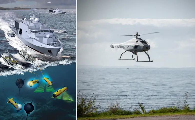 Skeldar V-200 Drone Selected for Belgian-Dutch Minehunter Program