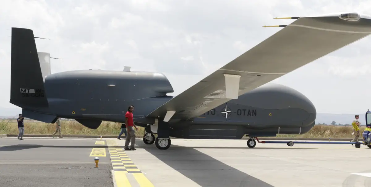 Third NATO RQ-4D Phoenix Drone Flies to Italian Home Base in Sicily