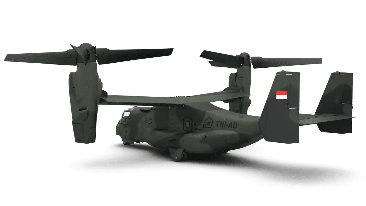 Bell Boeing MV-22 Block C Osprey for Indonesian Army