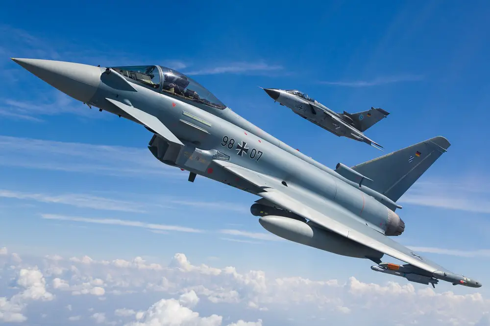 German Air Force Eurofighter and Tornado