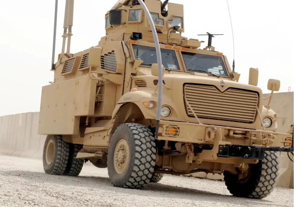 MaxxPro Plus MRAP mine resistant ambush protected vehicle with Frag Kit 6.