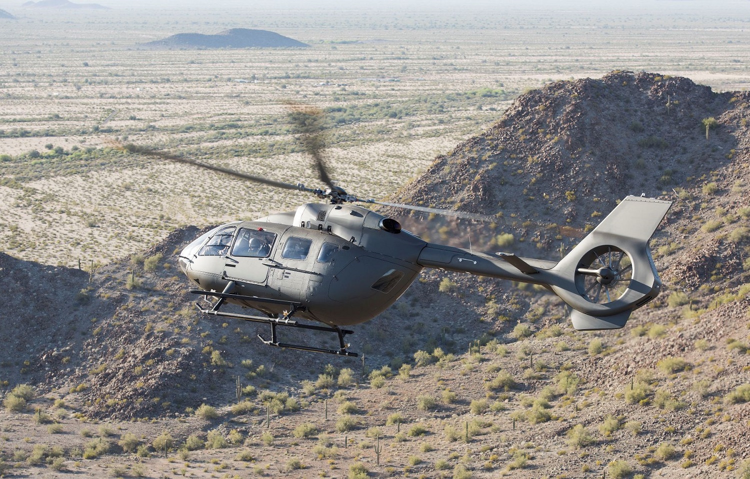 A concept rendering of the newest Lakota helicopter variant, the UH-72B, expected to enter the U.S. Army fleet in 2021.