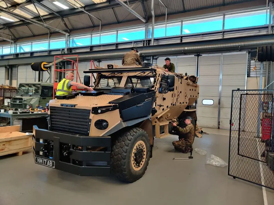 GTR manufactured a majority of the composite protected crew pods for fitment to the UK MoD’s  Foxhound Armoured Vehicles.