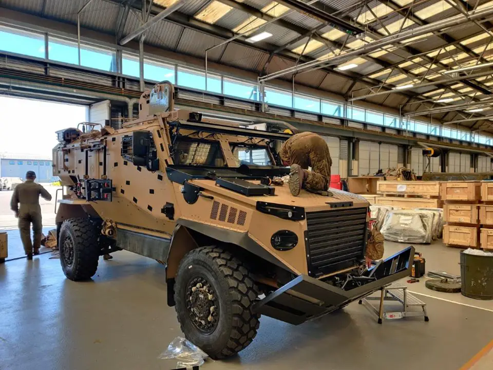 British Army 3 PARA Upgrades its Foxhound Armoured Vehicles