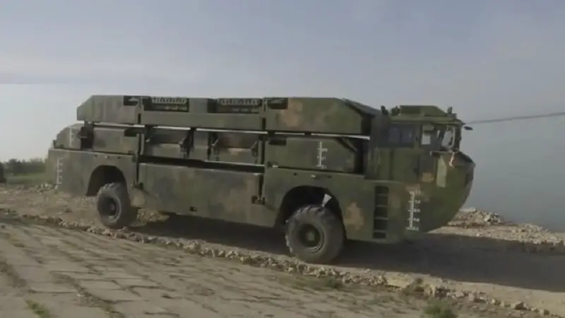 Chinese PLA's New Amphibious Rig Makes Debut