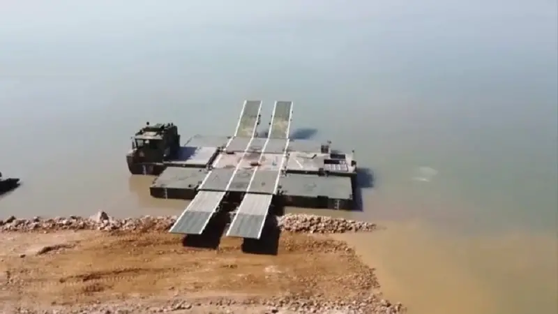 Chinese PLA's New Amphibious Rig Makes Debut