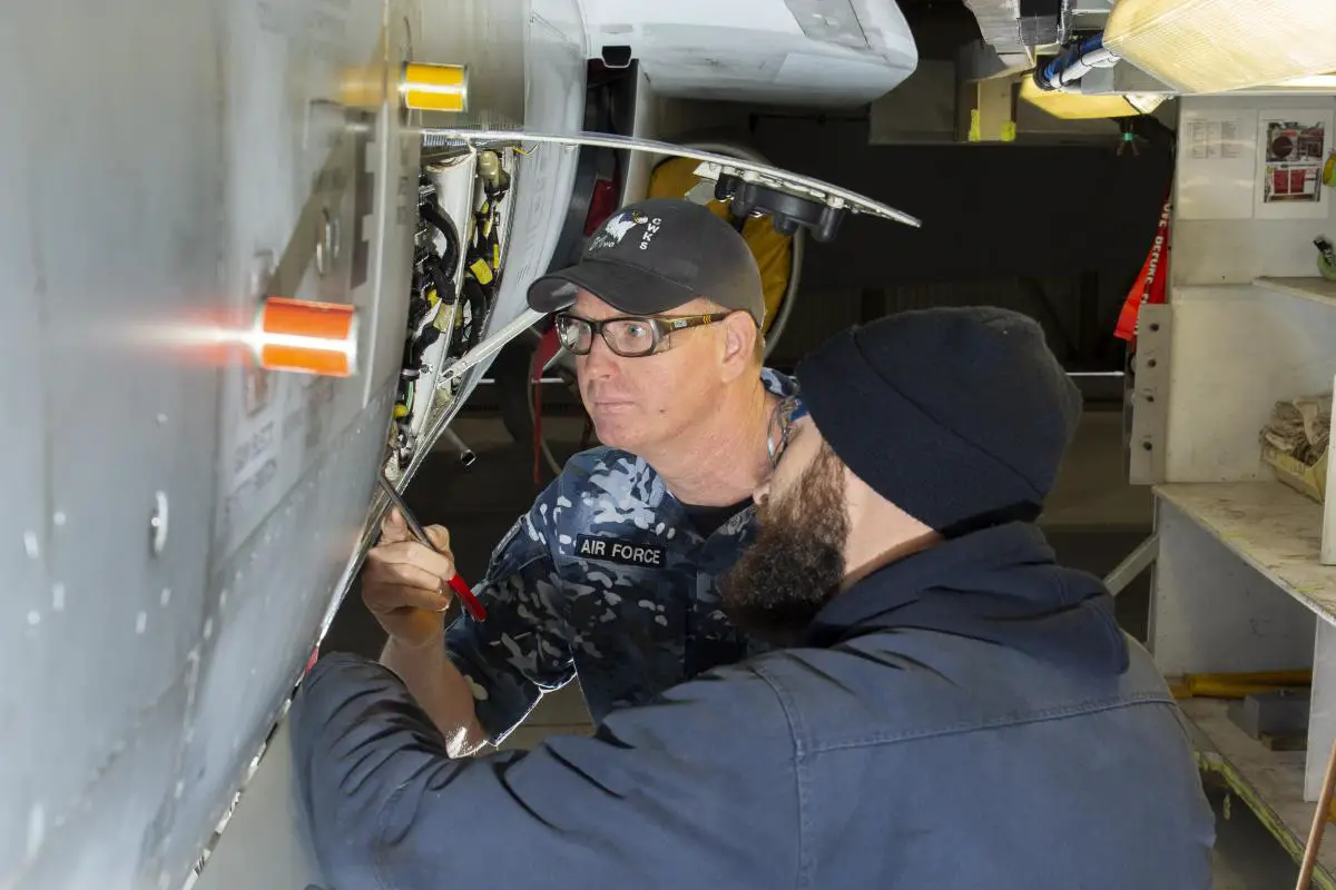Final Royal Australian Air Force F/A-18 Classic Hornet Completes Deep Maintenance