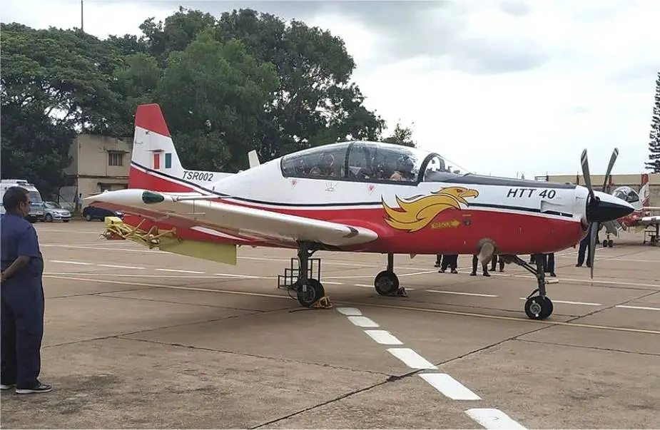  Hindustan Aeronautics Limited HTT-40 Basic Trainer Aircraft