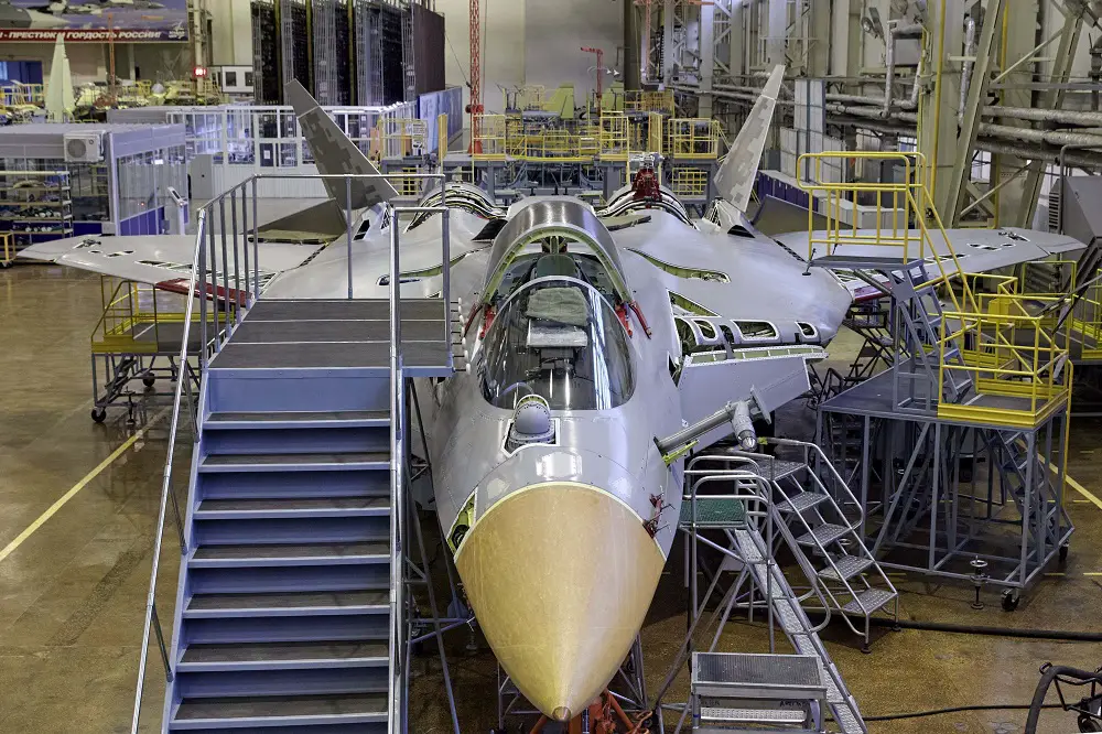 KnAAZ Plant Being Prepared for Production of Russian Su-57 Stealth Fifth-Generation Fighter
