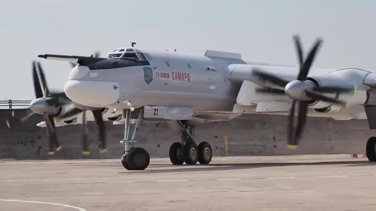 Modernised Tupolev Tu-95MSM Strategic Heavy Bomber