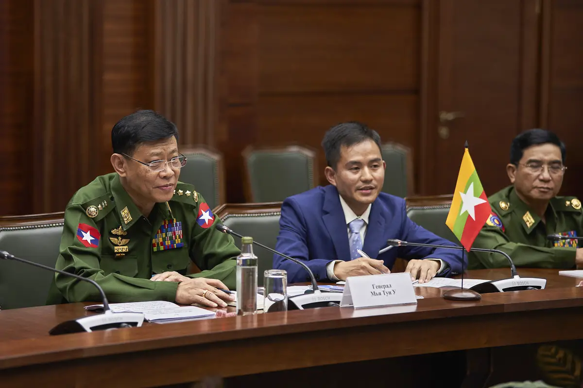 Russian deputy defense minister, Myanmar chief of General Staff discuss cooperation