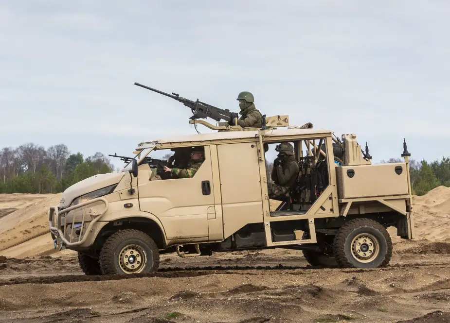 Netherlands Marine Corps DMV Anaconda Off-road Vehicles
