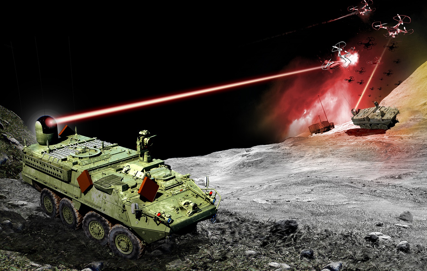 Northrop and Raytheon to Compete Stryker Vehicle High Energy Laser Initiative