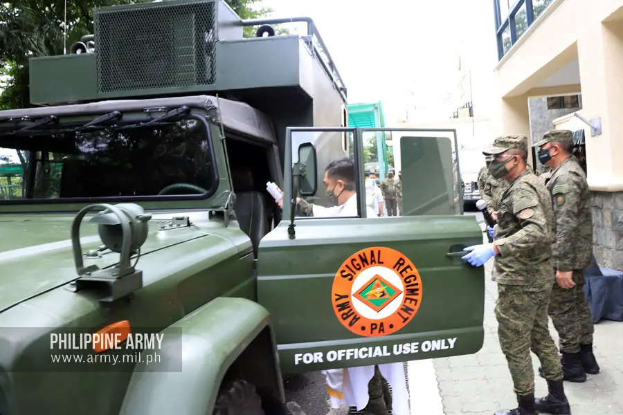 Philippine Army Receives New MCC4 Mobile Command Center