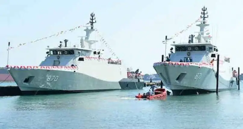 PT CMS Launches Two PC-40 Patrol Boats for Indonesian Navy
