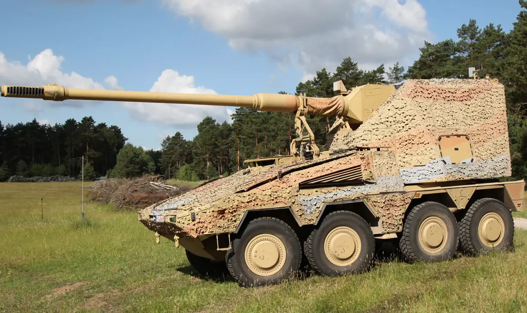 RCH 155 (Remotely Controlled Howitzer 155) Self-Propelled Artillery System