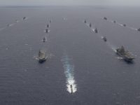 Ships Participating in RIMPAC 2020 Conduct a Group Sail Off the Coast of Hawaii