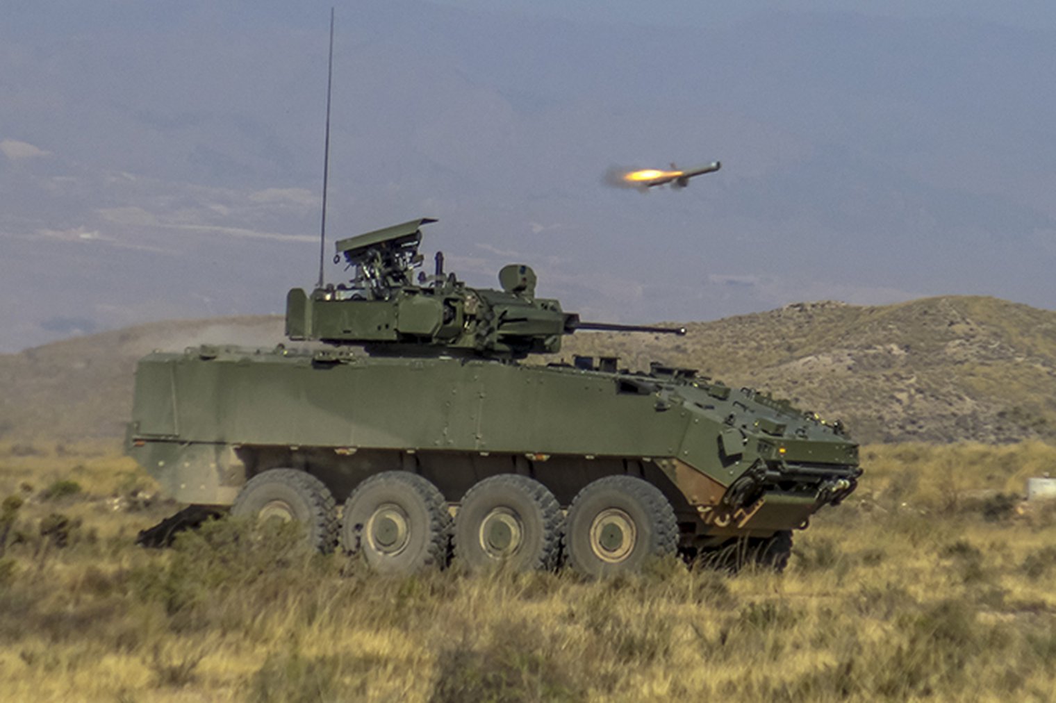 Shooting Tests Successfully Concluded with VCR 8Ã—8 Dragon Wheeled Combat Vehicle