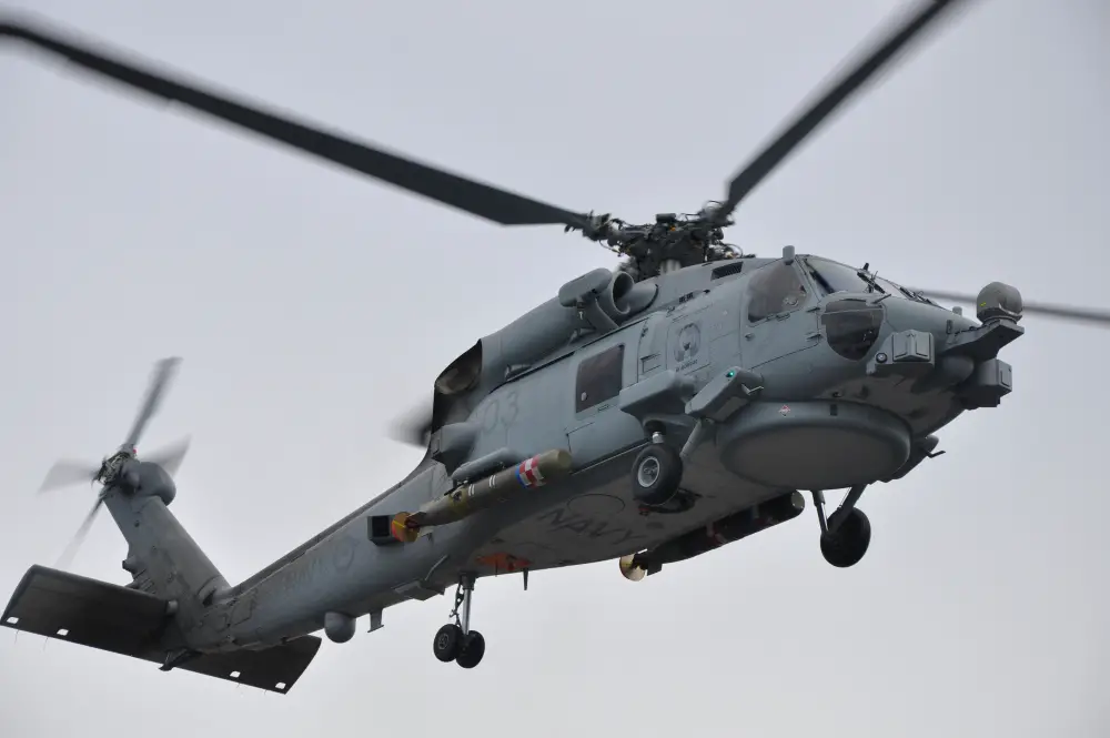 Royal Australian Navy MH-60R Seahawk Maritime Helicopter