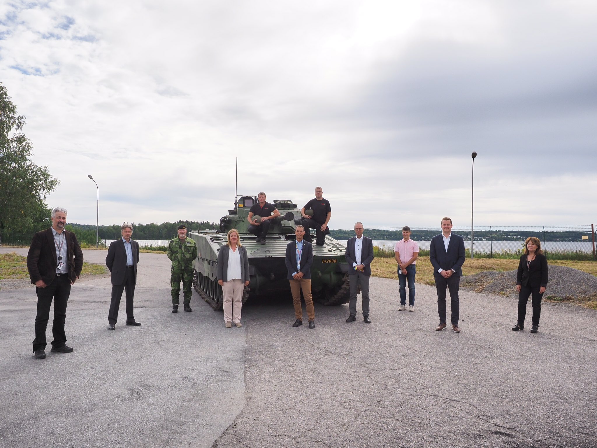 Swedish Army Receives 100th CV90 Infantry Fighting Vehicle