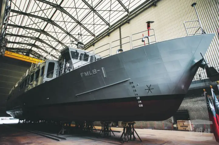 Taiwan Launches 1st Fast Mine Laying Boat For Republic of China Navy