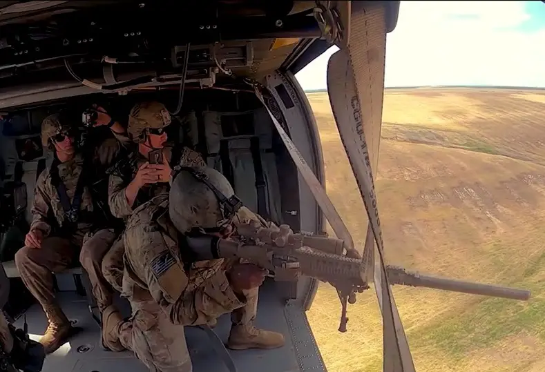 US Army 15th Infantry Regiment Completes Helicopter Sniper Training