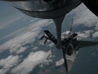 100 ARW Refuels US and Polish F-16s for Astral Knight 20 Stringer