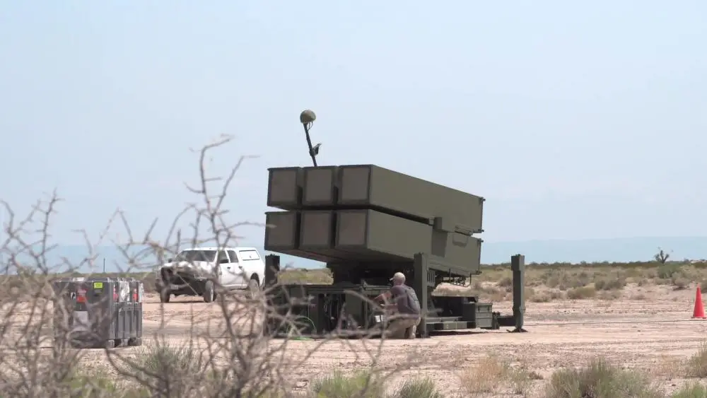 Advanced Battle Management System NASAMS Launcher Setup