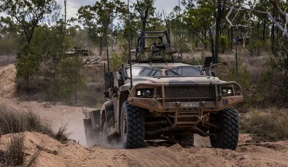 Australian Army Thales Hawkei Armored Vehicle
