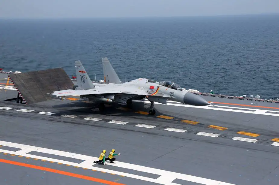 Chinese People's Liberation Army Navy J-15 Fighter Carrier-based multirole fighter