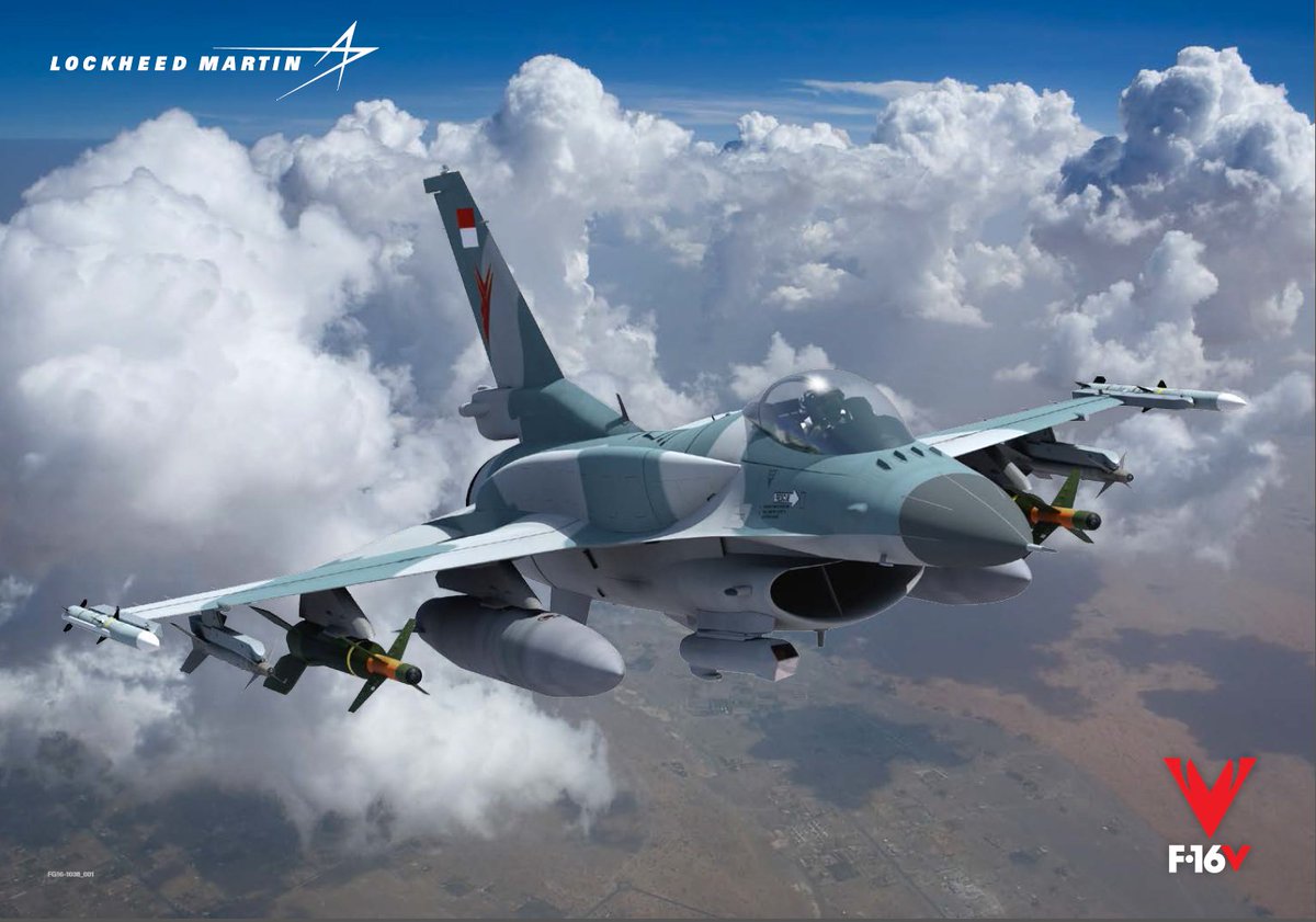 Lockheed Martin F-16V Viper fighter aircraft