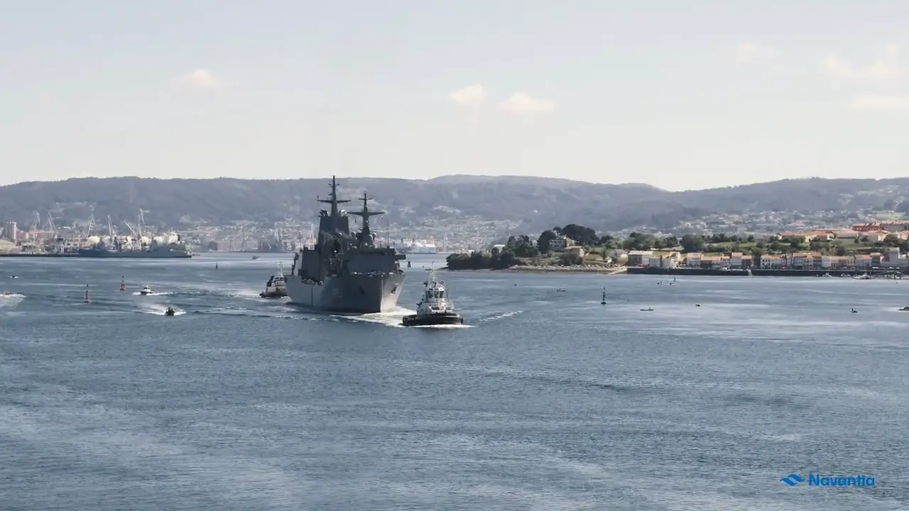 Future HMAS Supply Auxiliary Oiler Replenisher (AOR) Sets Sail for Australia