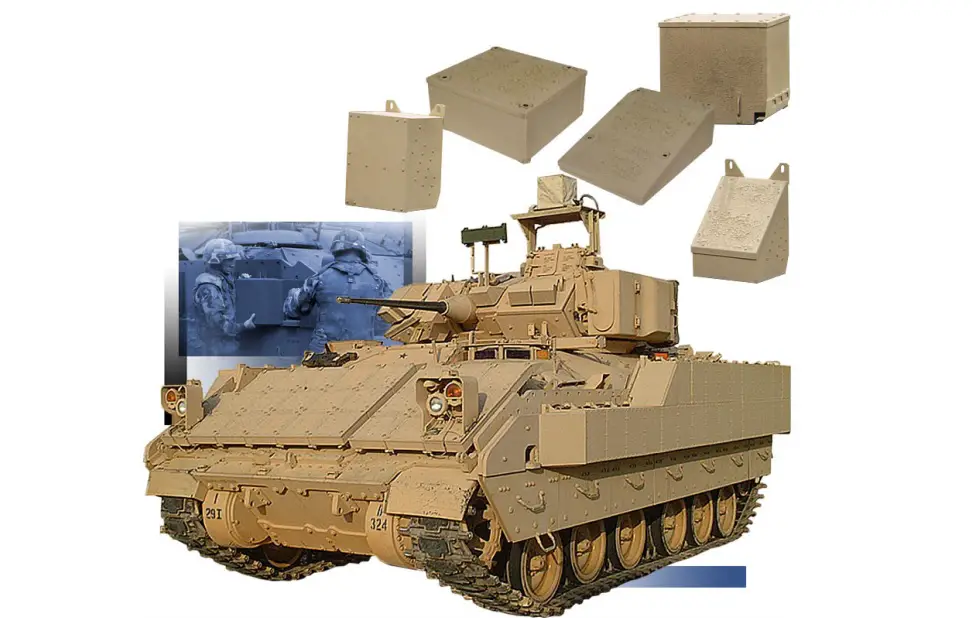General Dynamics Awarded $19 Million for Bradley Fighting Vehicle Reactive Armor Side Skirts