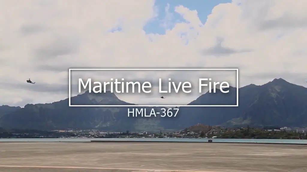 HMLA-367 Conduct Littoral and Maritime Training