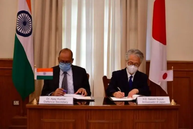 India and Japan Sign Reciprocal Defense Support Agreement