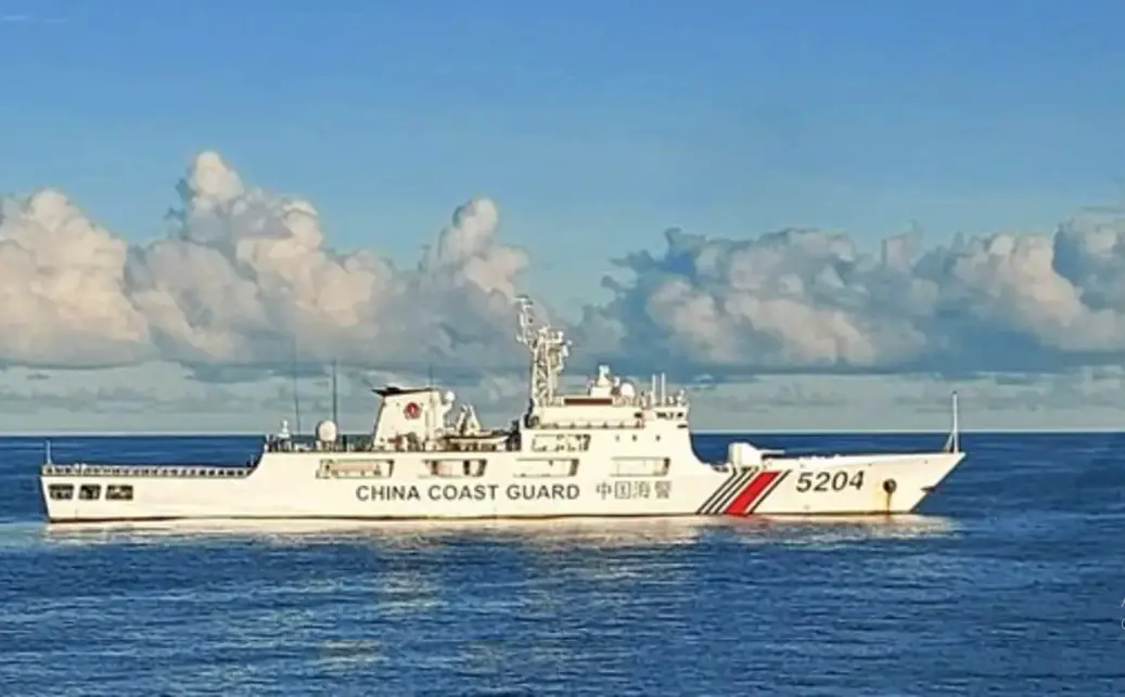 Indonesian Maritime Security Agency Drives Chinese Coast Guard Vessel Off North Natuna Waters