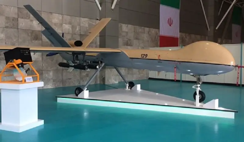 Iranâ€™s Islamic Revolution Guards Corps (IRGC) Aerospace Force has unveiled a synthetic aperture radar fitted to the Shahed 129 drone, as well as a new generation of Zolfaqar naval missile which is said to have a range of 700 km. (FNA photo)