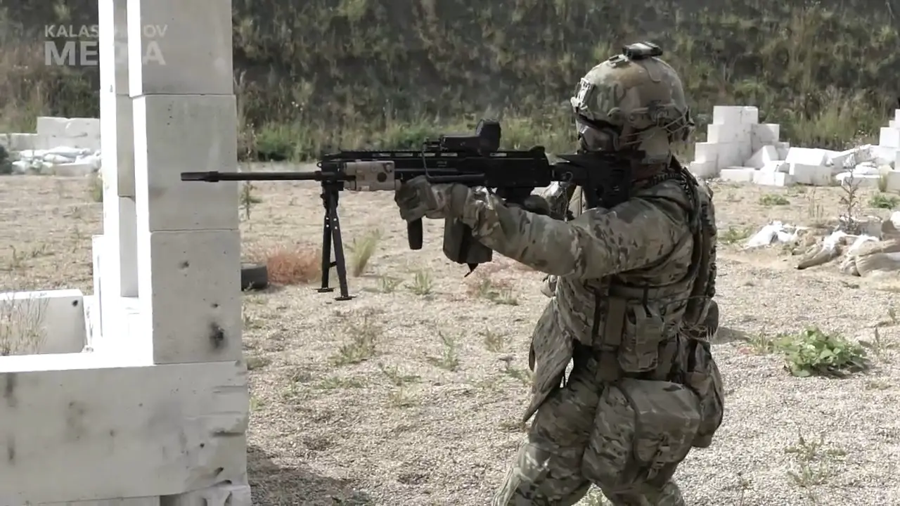 Kalashnikov RPL-20 Belt-Fed Light Machine Gun